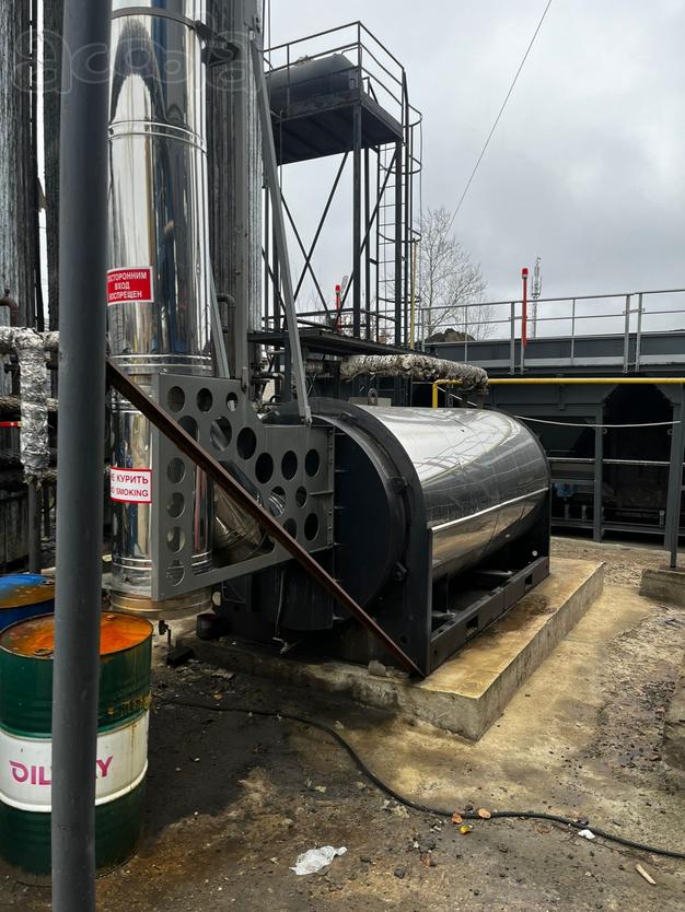 Котел термомасляный КТМ-1.00.00.000 ПС с горелкой